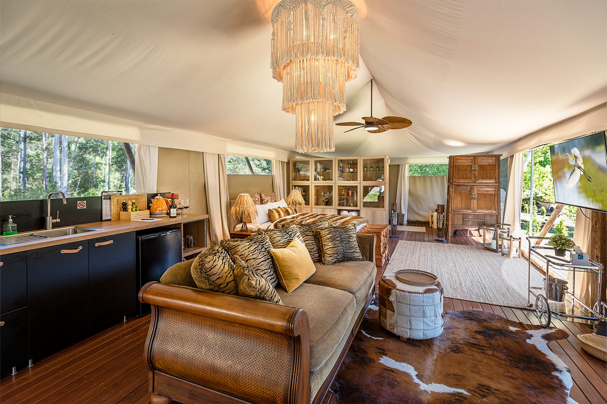 Safari Tents | Kanimbia Luxury Glamping | Sunshine Coast Hinterland